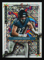 Cooper DeJean 2024 Leaf Wild Card 5 Card Draw Stacked Deck Stained Glass Joker Holo #SDPJCDN #1/1 RC at PristineAuction.com