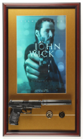 "John Wick: Chapter 3" Custom Framed Photo Display with (2) Prop Coins & Replica Pencil at PristineAuction.com