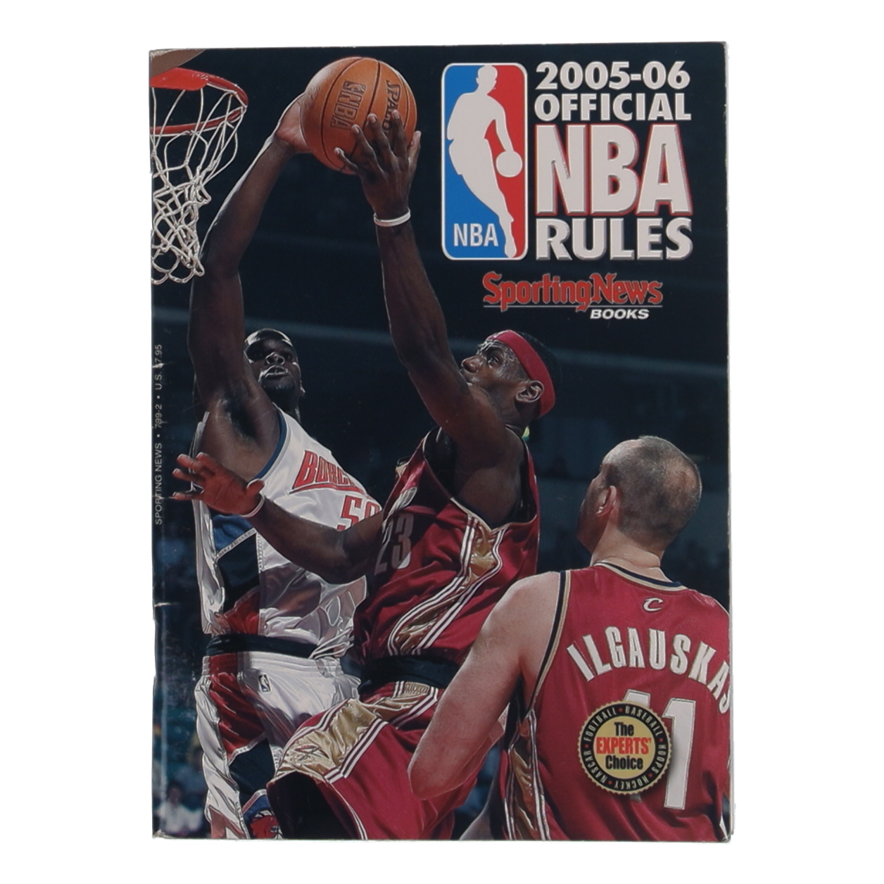 2005-06 "Sporting News" NBA Rule Book with VIP NBA Operations Center Card at PristineAuction.com 2005-06 "Sporting News" NBA Rule Book with VIP NBA Operations Center Card at PristineAuction.com