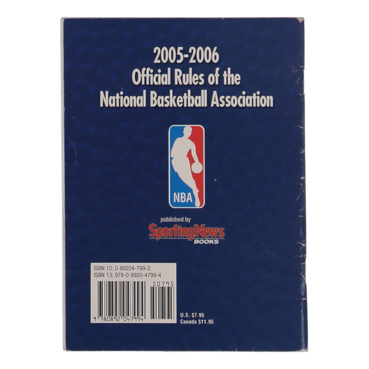 2005-06 "Sporting News" NBA Rule Book with VIP NBA Operations Center Card at PristineAuction.com 2005-06 "Sporting News" NBA Rule Book with VIP NBA Operations Center Card at PristineAuction.com
