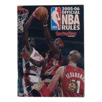 2005-06 "Sporting News" NBA Rule Book with VIP NBA Operations Center Card at PristineAuction.com