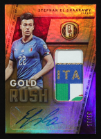 Stephan El Shaarawy 2019-20 Panini FIFA Gold Standard Gold Rush Autographed Memorabilia Mint #29 #16/19 at PristineAuction.com
