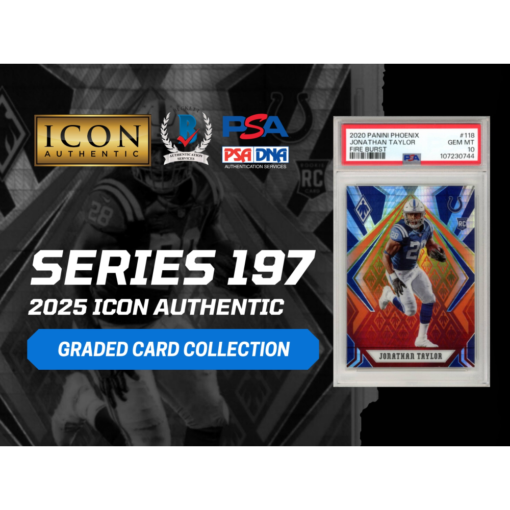 2025 Icon Authentic Graded Card Collection Mystery Box Series 197 at PristineAuction.com