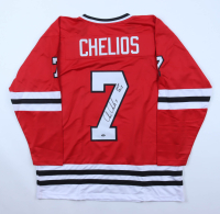 Chris Chelios Signed Jersey Inscribed "HOF 2013" (Schwartz) at PristineAuction.com