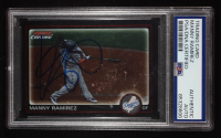 Manny Ramirez Signed 2010 Bowman Chrome #135 (PSA) at PristineAuction.com