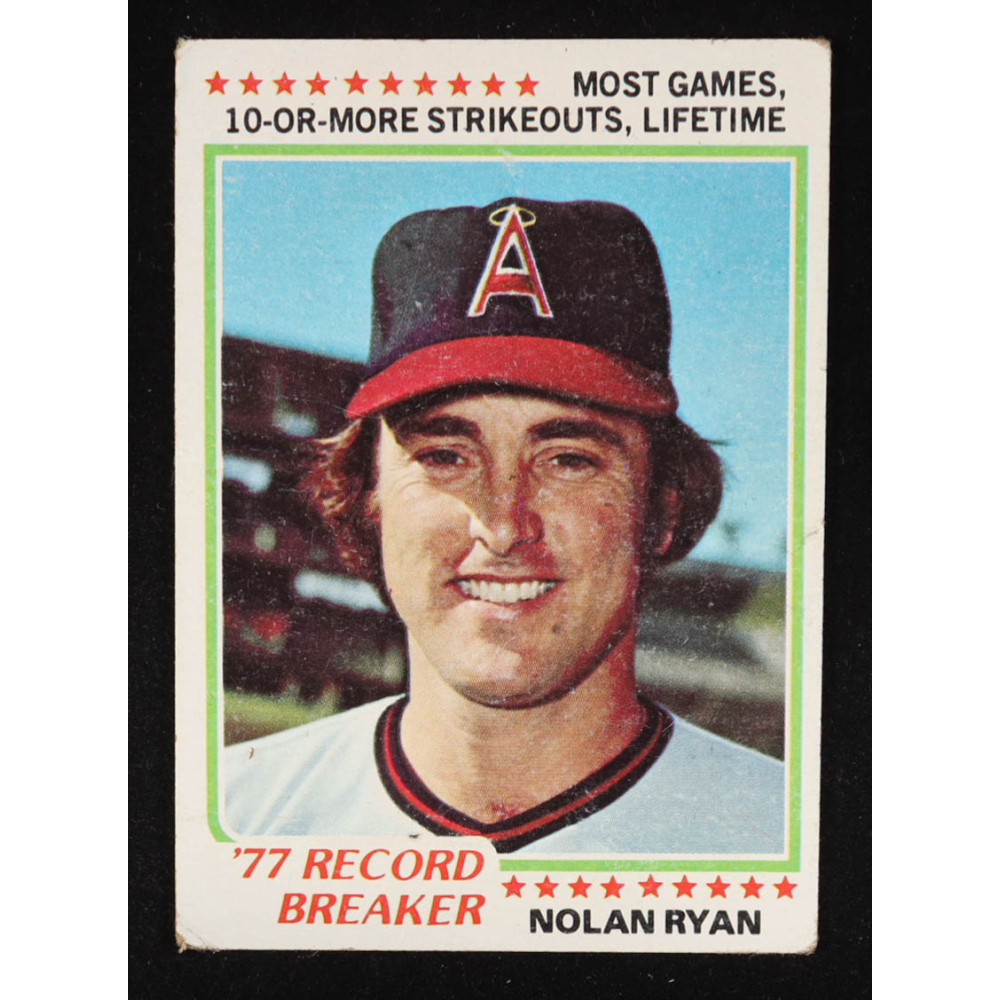 Nolan Ryan 1978 Topps #6 RB at PristineAuction.com