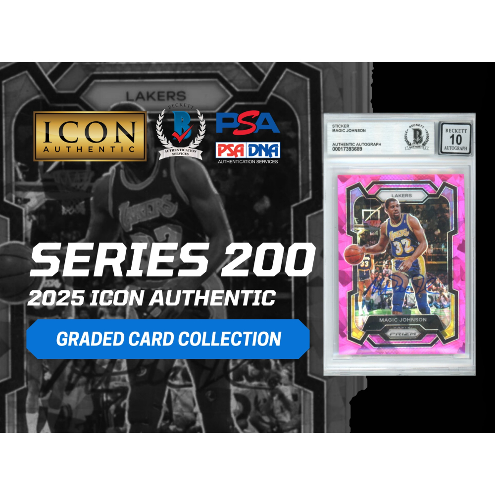 2025 Icon Authentic Graded Card Collection Mystery Box Series 200 at PristineAuction.com