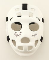 Bernie Parent Signed Throwback Hockey Goalie Mask Inscribed "HOF 84" (Schwartz) at PristineAuction.com