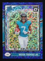 Brian Thomas JR. 2024 Donruss Optic Blue Scope #214 RR RC at PristineAuction.com