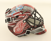 Mike Vernon Signed Red Wings Mini Goalie Mask (Schwartz) at PristineAuction.com