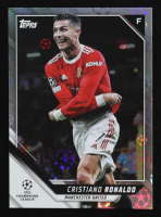 Cristiano Ronaldo 2021-22 Topps UEFA Champions League Logo Foil #100 at PristineAuction.com