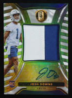 Josh Downs 2023 Panini Gold Standard Rookie Jersey Autographs Jumbo White Gold #21 RC #48/49 at PristineAuction.com