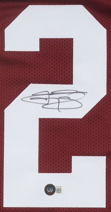 Johnny Manziel Signed Jersey (Beckett) at PristineAuction.com Johnny Manziel Signed Jersey (Beckett) at PristineAuction.com