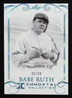Babe Ruth 2017 Leaf Babe Ruth Immortal Collection #42 #33/50 at PristineAuction.com