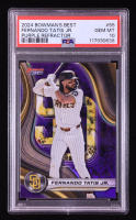 Fernando Tatis Jr. 2024 Bowman's Best Purple Refractors #55 #240/250 (PSA 10) at PristineAuction.com