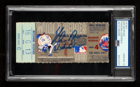 Nolan Ryan Signed Original 1969 World Series Game 4 Ticket Inscribed "69 W.S. Champs" (PSA | Autograph Graded PSA 10) at PristineAuction.com