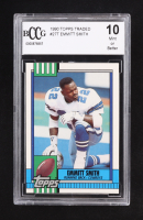 Emmitt Smith 1990 Topps Traded #27T RC (BCCG 10) at PristineAuction.com