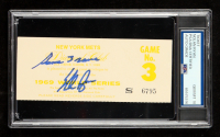 Nolan Ryan Signed Original 1969 World Series Game 3 VIP Diamond Club Ticket Inscribed "Game 3 Save" (PSA | Autograph Graded PSA 10) at PristineAuction.com