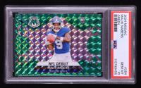 Malik Nabers 2024 Panini Mosaic Mosaic Green #284 DEB RC (PSA 10) at PristineAuction.com