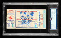 Nolan Ryan Signed Original 1967 World Series Game 1 Ticket (PSA | Autograph Graded PSA 9) at PristineAuction.com