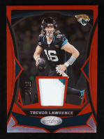 Trevor Lawrence 2024 Certified Materials Mirror Red Etch #3 #24/25 at PristineAuction.com