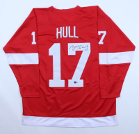 Brett Hull Signed Jersey (Beckett) at PristineAuction.com