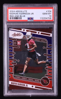 Marvin Harrison Jr. 2024 Absolute Red and Blue #104 RC (PSA 10) at PristineAuction.com