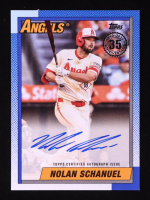 Nolan Schanuel 2025 Topps '90 Topps Autographs #90B2NS S2 at PristineAuction.com