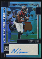 Nico Collins 2022 Donruss Optic Signature Series Holo #44 at PristineAuction.com