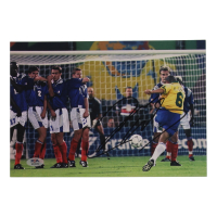 Roberto Carlos Signed 8x11.5 Photo (PSA) at PristineAuction.com