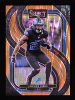 Jahmyr Gibbs 2024 Select Prizm Orange Shock #163 #280/399 at PristineAuction.com