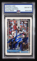 Shaquille O'Neal Signed 1992-93 Topps #362 RC (PSA | Auto Grade PSA 10) at PristineAuction.com
