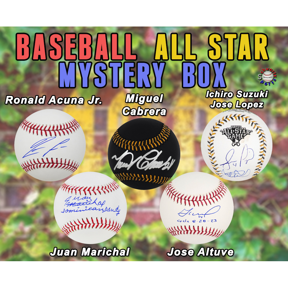 Baseball All Stars Signed Baseball Mystery Box - Series 15 (Limited to 150) - Schwartz Sports at PristineAuction.com