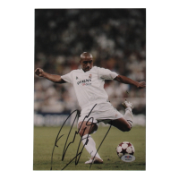 Roberto Carlos Signed 8x11.5 Photo (PSA) at PristineAuction.com
