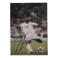 Roberto Carlos Signed 8x11.5 Photo (PSA) at PristineAuction.com