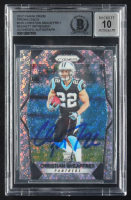 Christian McCaffrey Signed 2017 Panini Prizm Prizms Disco #249 RC (BGS | Auto Grade 10) at PristineAuction.com