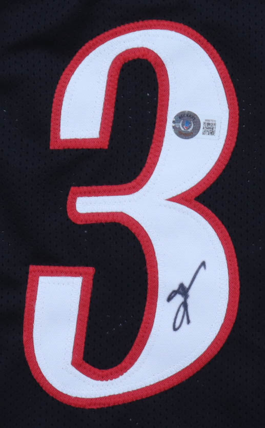 Allen Iverson Signed Jersey (Beckett) at PristineAuction.com Allen Iverson Signed Jersey (Beckett) at PristineAuction.com