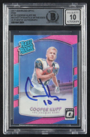 Cooper Kupp Signed 2017 Donruss Optic Pink #179 RR RC (BGS | Auto Grade 10) at PristineAuction.com