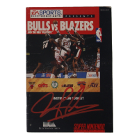 Dennis Rodman Signed EA Sports "Bulls vs Blazers and the NBA Playoffs" Video Game Booklet (JSA) at PristineAuction.com