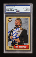 Ted DiBiase Signed 2007 Topps Heritage III WWE #82 Inscribed "$" (PSA | Auto Grade PSA Authentic) at PristineAuction.com