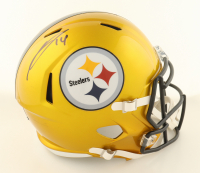 George Pickens Signed Steelers Full-Size Flash Alternate Speed Helmet (JSA) at PristineAuction.com