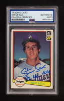 Steve Sax Signed 1982 Donruss #624 RC Inscribed "82 NL ROY" (PSA | Auto Grade PSA Authentic) at PristineAuction.com