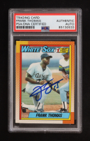 Frank Thomas 1990 Topps #414 RC (PSA | Auto Grade PSA Authentic) at PristineAuction.com