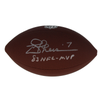 Joe Theismann Signed NFL Football Inscribed "83 NFL-MVP" (Schwartz) at PristineAuction.com
