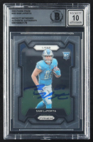 Sam LaPorta Signed 2023 Panini Prizm #332 RC (BGS | Auto Grade 10) at PristineAuction.com