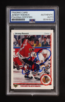 Jeremy Roenick Signed 1990-91 Upper Deck #63 RC (PSA | Auto Grade PSA Authentic) at PristineAuction.com