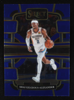 Shai Gilgeous-Alexander 2023-24 Panini Select Blue #57 at PristineAuction.com