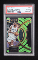 Anthony Edwards  2023-24 Select Prizms Neon Green Die-Cut #164 #71/75 (PSA 10) at PristineAuction.com
