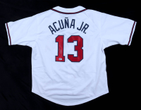 Ronald Acuna Jr. Signed Jersey (Beckett) at PristineAuction.com