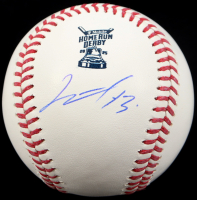 Junior Caminero Signed OML 2025 Home Run Derby Logo Baseball (Beckett) at PristineAuction.com